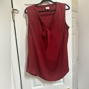 Cabi red cinch top